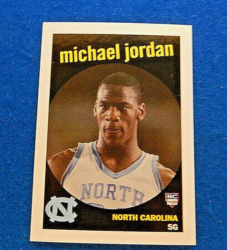 Michael Jordan North Carolina Tar Heels ACEO NCAA Basketball 