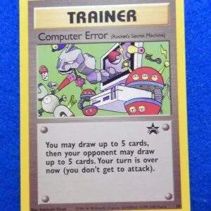 Computer Error Pokemon Promo card
