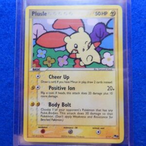 PLUSLE Pokemon card
