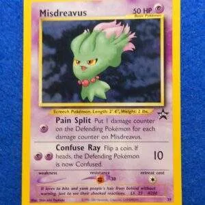 MISDREAVUS Pokemon Promo Card