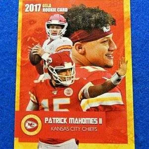 Patrick Mahomes rookie card
