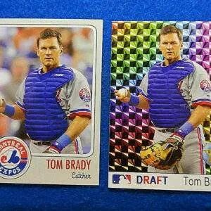 Tom Brady Montreal Expos card