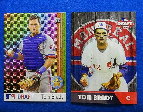 Tom Brady Montreal Expos cards