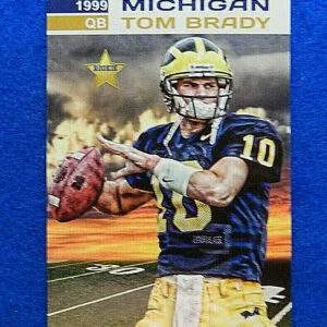 Tom Brady Michigan card