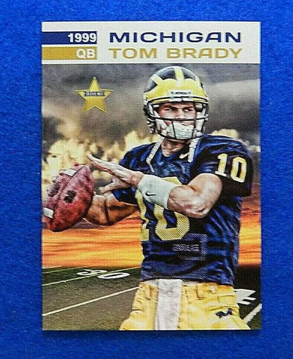 Tom Brady Michigan card