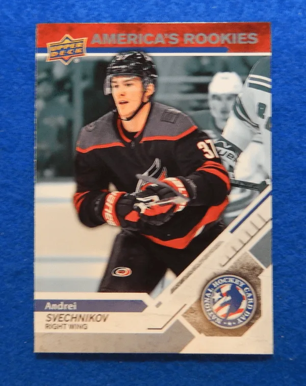 Andrei Svechnikov Upper Deck Rookie Card