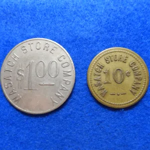 Wasatch Store Company Coal Scrip