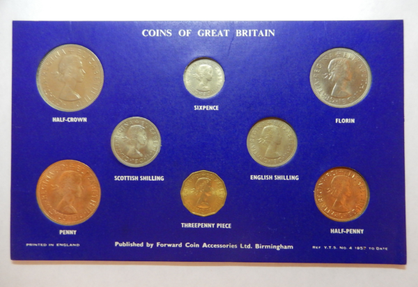 Great Britain 8 piece coin set