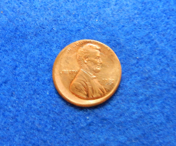 Off-Center 1988 Lincoln Cent Error Coin