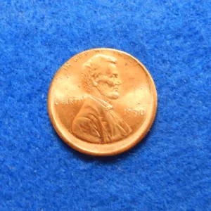 Off-Center 1990 Lincoln Cent Error Coin
