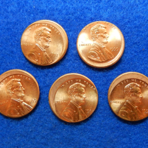 Off-Center Error Lincoln cents