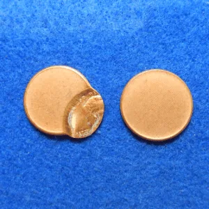 Lincoln Cent Off-Center Error & Blank Planchet