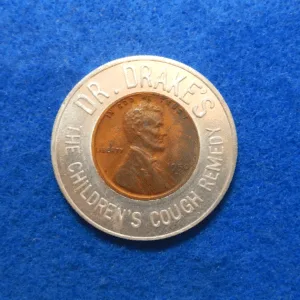 Encased Lincoln Wheat Cent
