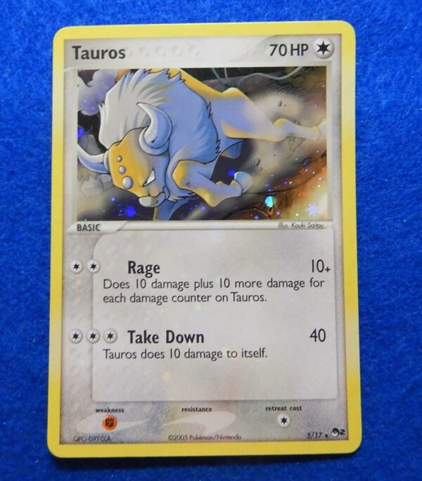 TAUROS Pokemon Card
