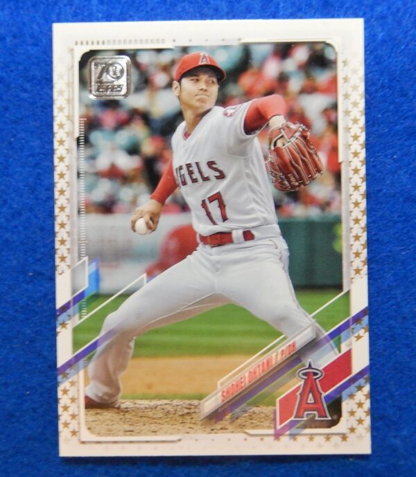 Shohei Ohtani Topps Baseball Card