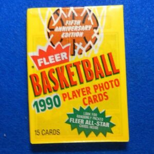 1990 Fleer Basketball Wax Pack