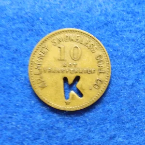Killarney Coal Company coal scrip token