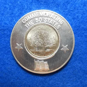 Encased 1999 Connecticut Washington Quarter