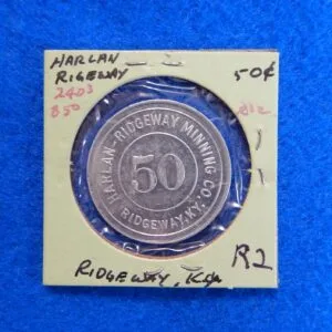 Coal Scrip token - Harlan-Ridgeway Mining Company