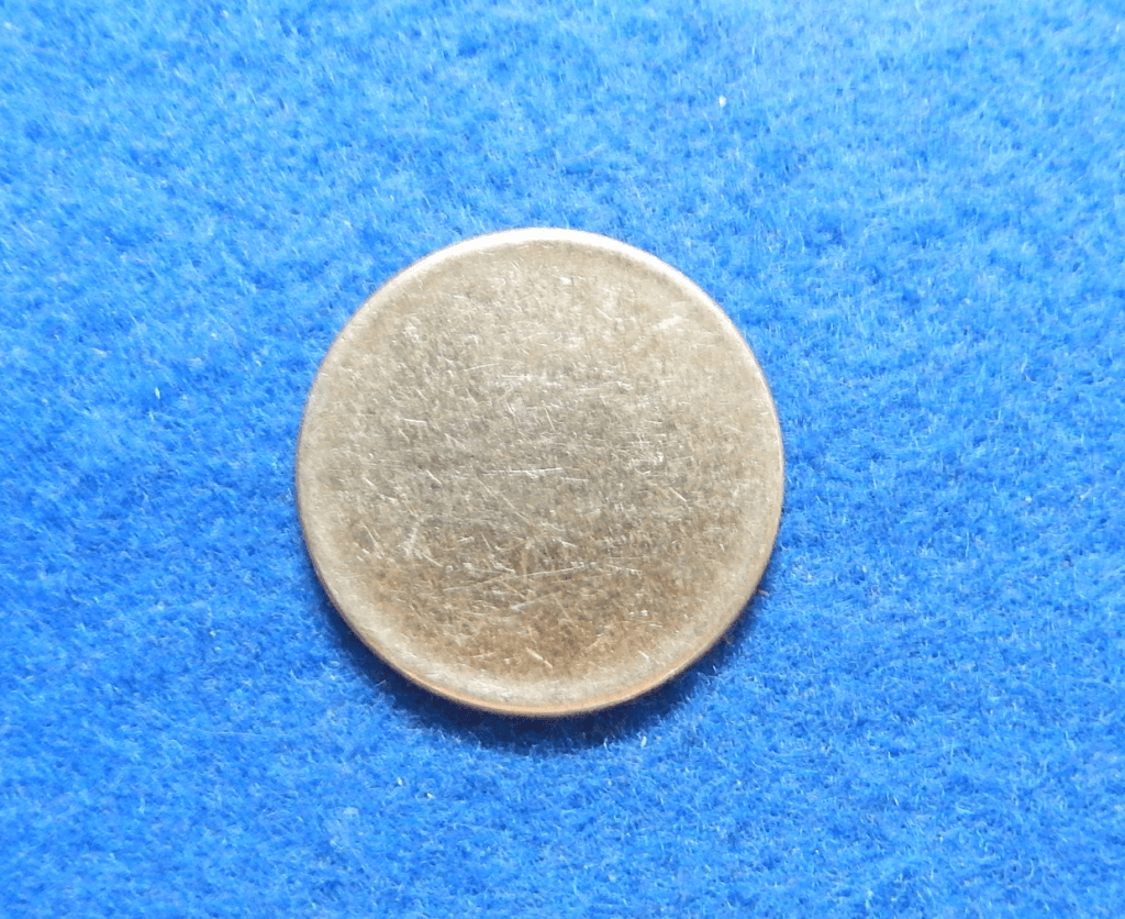 Blank Planchet Clad Type Washington Quarter Mint Error Coin, Very Nice ...