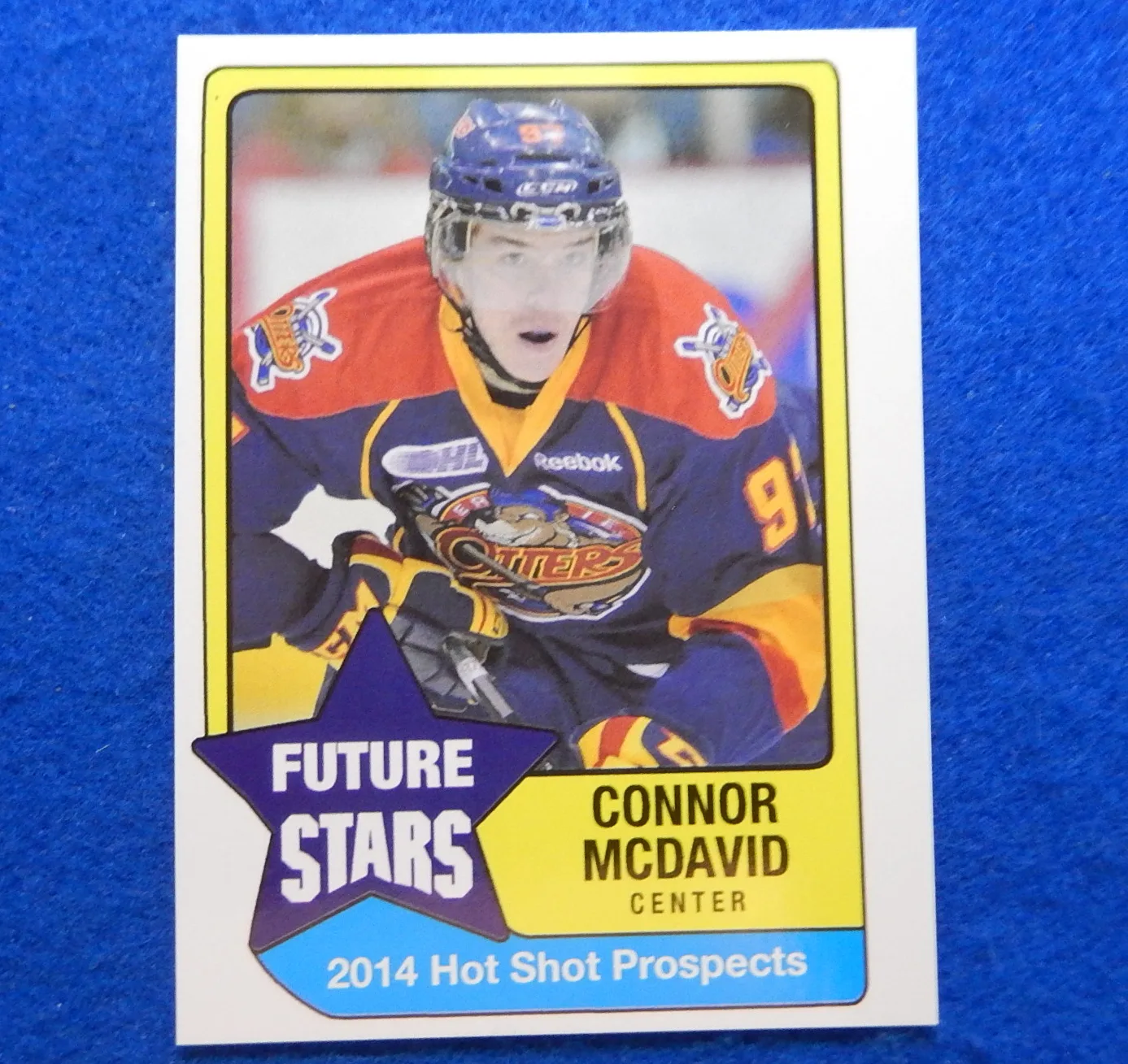 Connor McDavid Custom Rookie Card