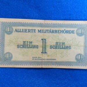 Allied Military Currency Austria 1 Schilling