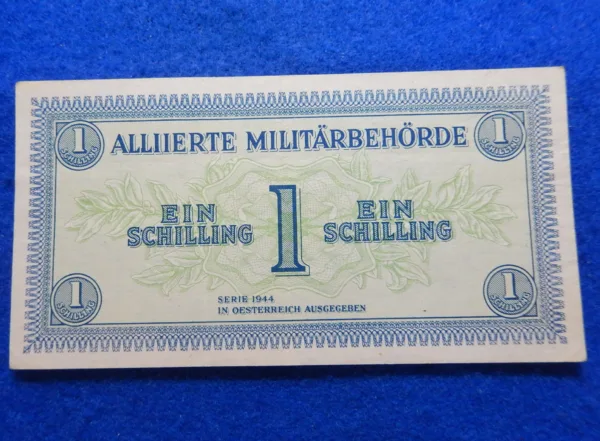 Allied Military Currency Austria 1 Schilling