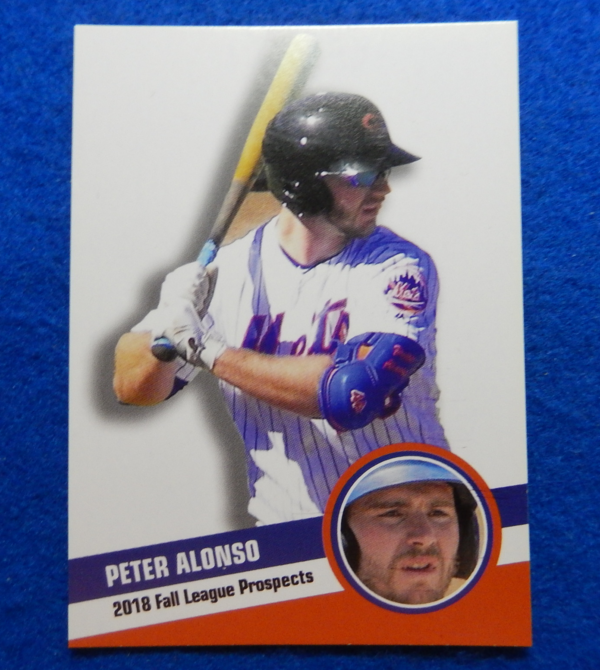 Pete Alonso Custom Rookie Card