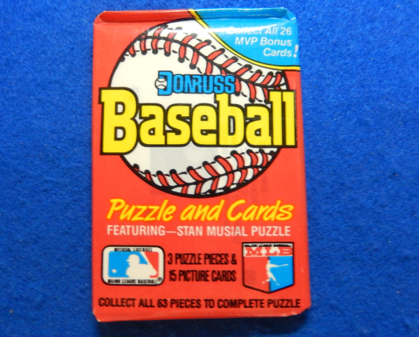 Donruss 1988 Baseball Cards Wax Pack