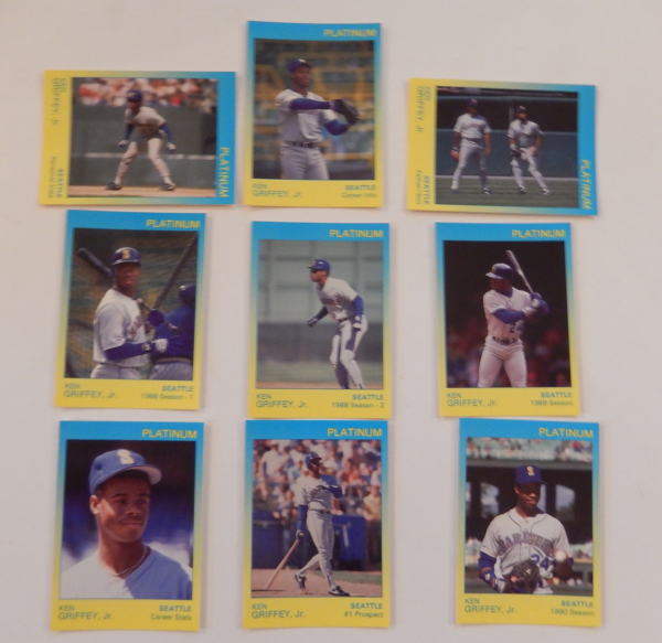 Ken Griffey Jr. Promo Baseball Cards Set
