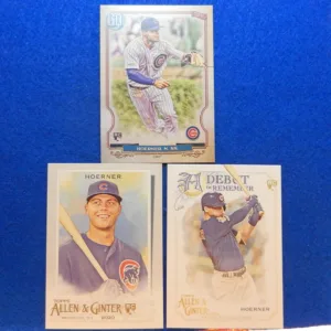 Nico Hoerner Rookie Card Lot