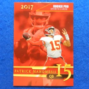 Patrick Mahomes Kansas City Chiefs Custom Card