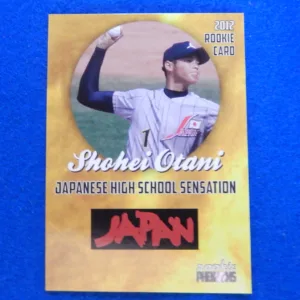 SHOHEI OTANI/OHTANI High School 2012 Rookie Phenoms Baseball Card