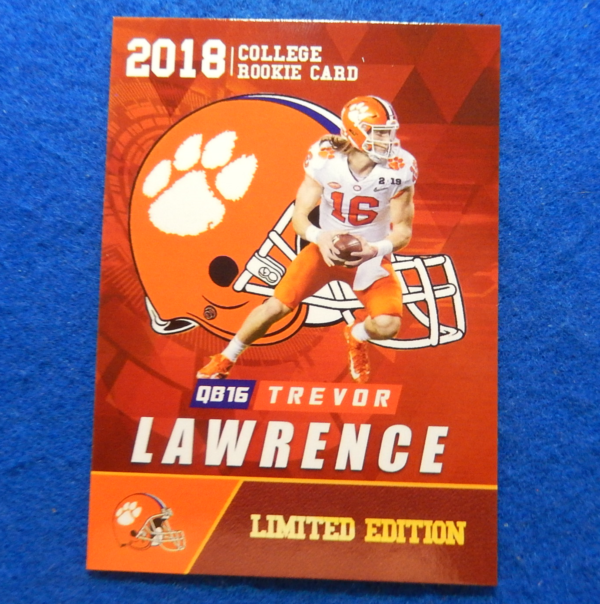 Trevor Lawrence Custom Rookie Card