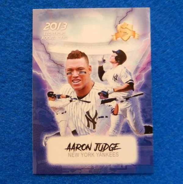 Aaron Judge Lightning Rookie Card