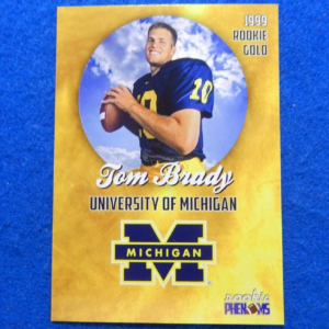 Tom Brady Michigan Wolverines Rookie Card