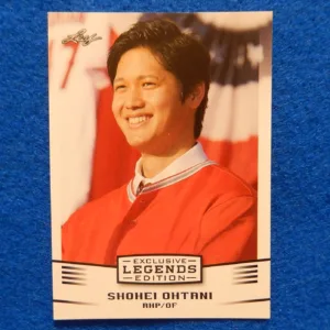 Shohei Ohtani Leaf Rookie Baseball Card