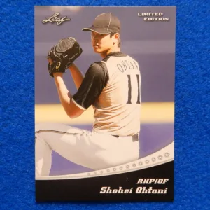 Shohei Ohtani Leaf Rookie Baseball Card