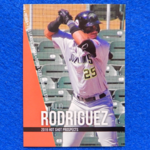 Julio Rodriguez Minor League Custom Rookie Card