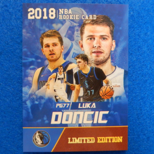 Luka Doncic Rookie Basketball Card
