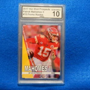 Patrick Mahomes Graded Rookie Card