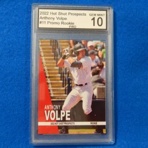 Anthony Volpe Graded Rookie Baseball Card