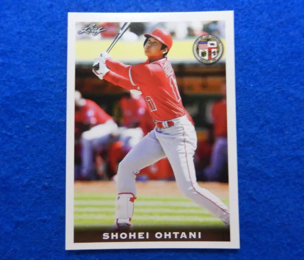 Shohei Ohtani LEAF Rookie Card