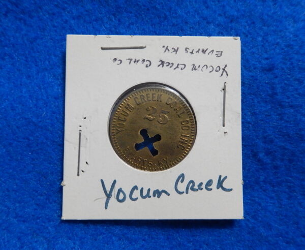 Kentucky Coal Scrip Token - Yocum Creek Coal