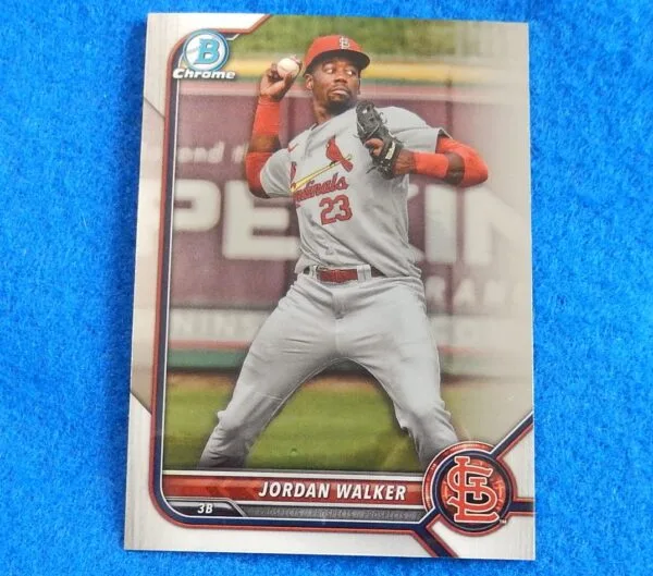 Jordan Walker Bowman Chrome Rookie Card