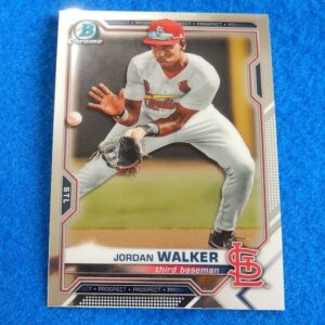 Jordan Walker Bowman Chrome Rookie Prospects Card