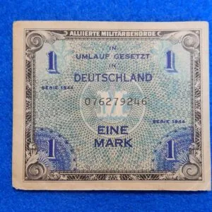 Allied Military Currency 1 Mark WWII