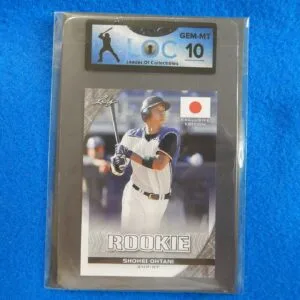 Shohei Ohtani Leaf Rookie Graded Baseball Card