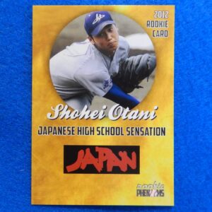 Shohei Otani/Ohtani Custom High School Rookie Card