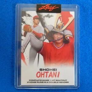 Shohei Ohtani LEAF Memorable Moment Baseball Card